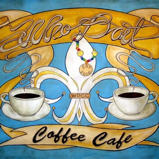 Who Dat Coffee Cafe logo