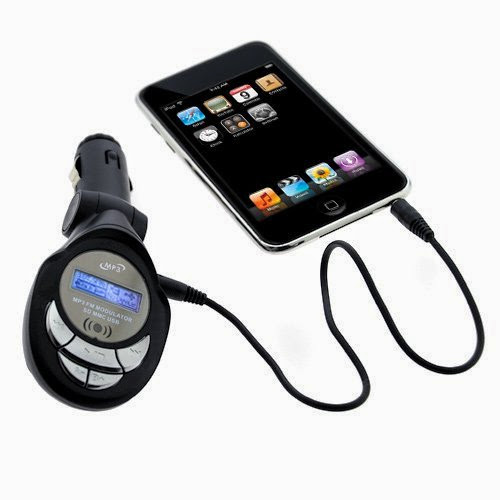  GTMax 3.5mm LED FM Transmitter with SD Slot for Apple iPod Shuffle 2nd Generation