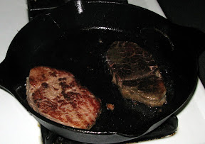 Searing Steaks