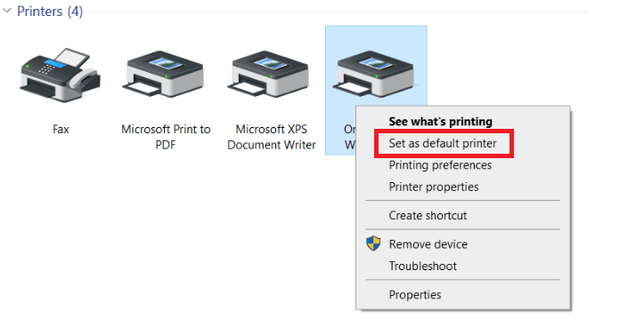 offline issues in your printer