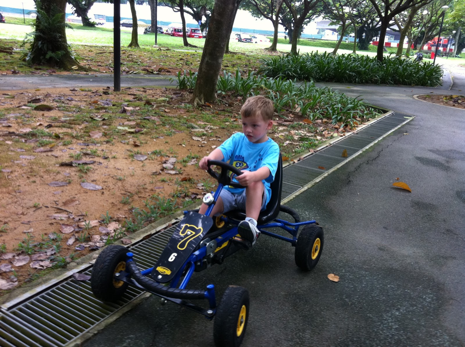An Expat Dad in Singapore Pedal GoKarts at West Coast Park