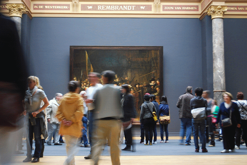Rembrandt's Night Watch at Rijksmuseum