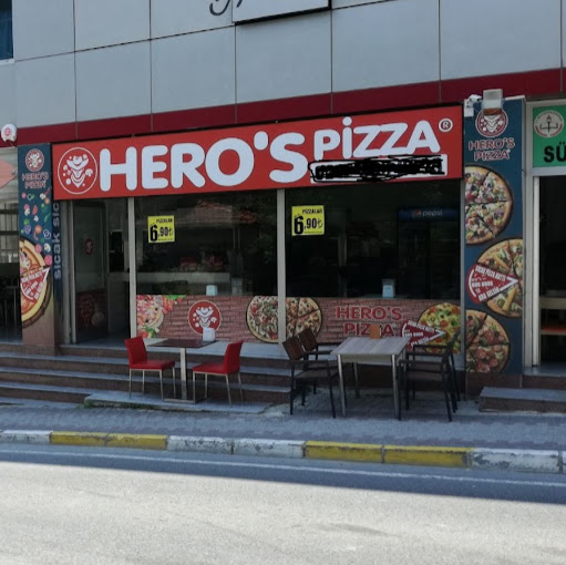 Hero's Pizza logo