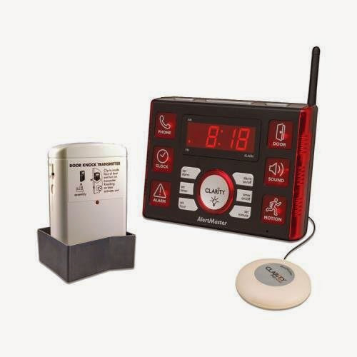Clarity 52510.100 Alert10 Home Notification System With Door Knocker & Bed Shaker