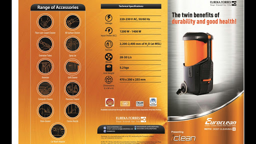 Eurekaforbes Ltd Vacuumcleaner, Kavali - Patanapuram Rd, Vaddi Palem, Christian Peta, Kavali, Andhra Pradesh 524201, India, Vacuum_Cleaner_Shop, state AP