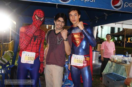 Spiderman Superman runners