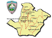 Mapa del departamento de Sonsonate