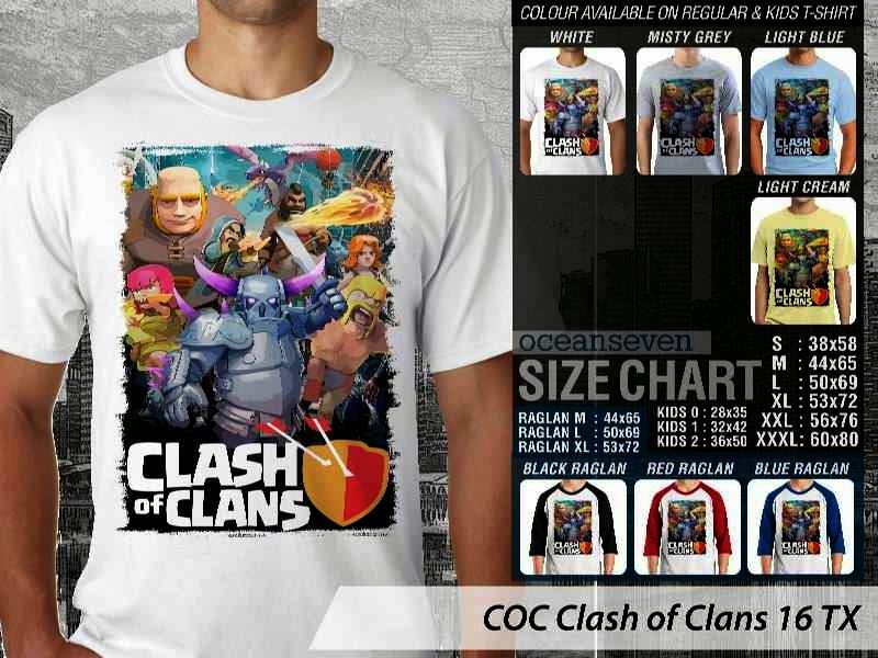 (1MVCOC016) Kaos COC Clash of Clans 16 TX ~ Kaos Movie 