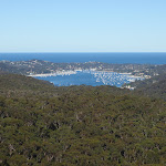 Views of Pittwater from the end of the Willunga track (156487)