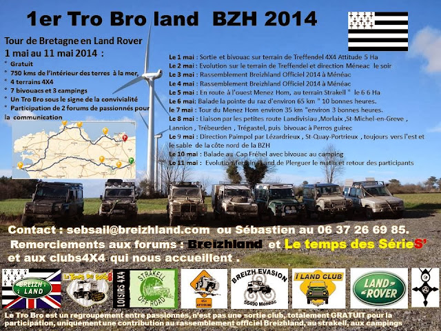 1er TRO BRO BZH LAND 1 au 11 mai 2014 ( tour de Bretagne) Affiche%2520tro%2520bro%25204