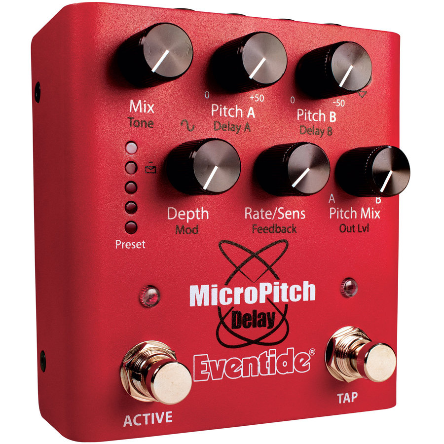 รีวิว เอฟเฟคเสียงดีเลย์ Eventide MicroPitch Delay pedal 1