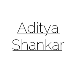 avatar of Aditya Shankar