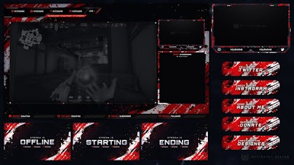 BLOODY STREAM OVERLAY TEMPLATE FREE DOWNLOAD