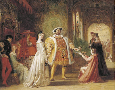 Daniel Maclise - Henry VIII's first interview with Anne Boleyn