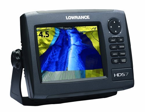 Lowrance HDS-7m GEN2 Plotter (No Sounder), with 6.4-inch LCD and Insight USA Cartography.