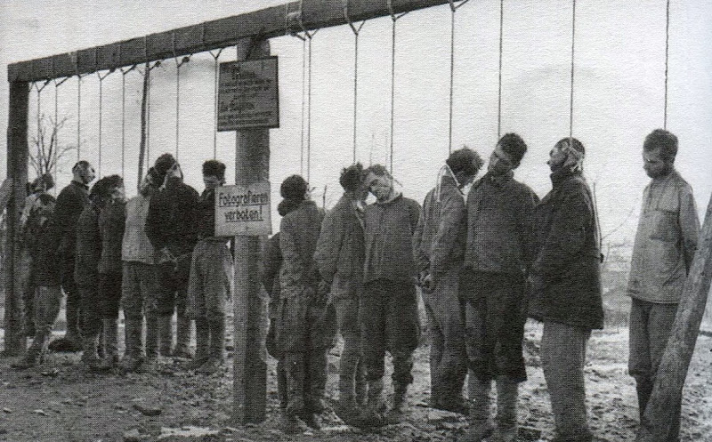  Истязания и казни пленных красноармейцев. 