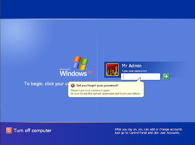 Phá Password Windows XP/Windows 7 cực dễ RemovePassword