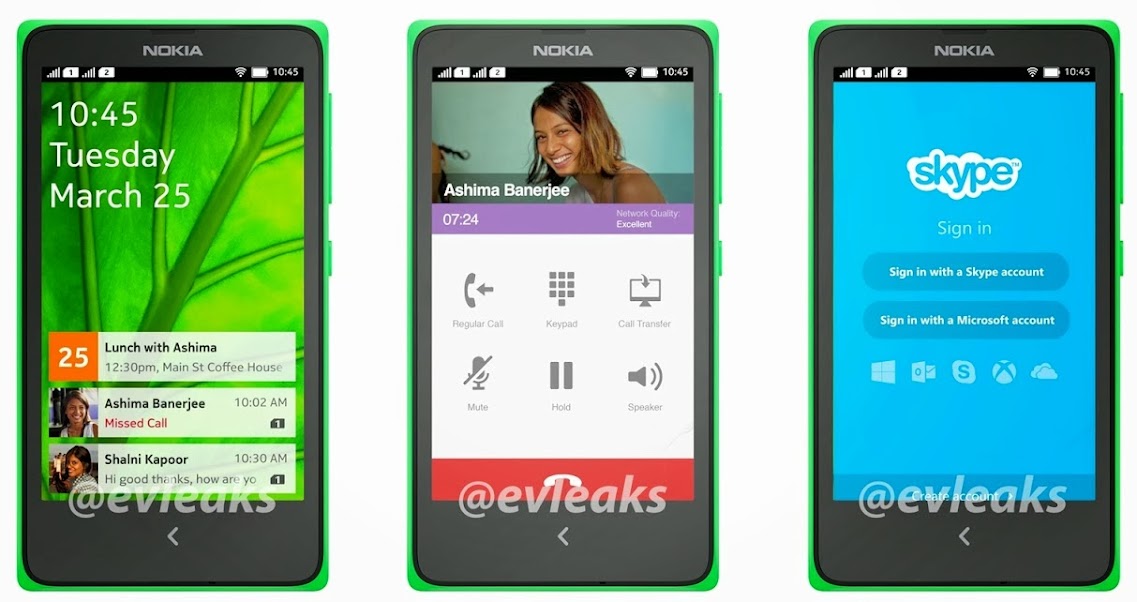 Leak Android Nokia