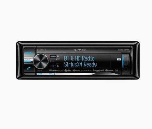  Kenwood KDCX997 eXcelon Sing DIN In-Dash Car Stereo with Built In Bluetooth