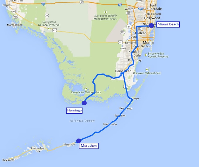 Marathon-Everglades-Miami - Costa este de EEUU: 3250 millas de Boston a los Cayos de Florida (1)