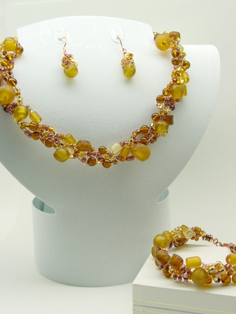 inspired glass beach earrings examples