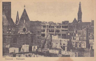 Nijmegen after a bombardment