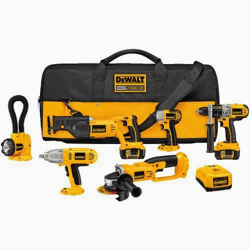 DEWALT DCK675L 18-Volt Lithium-Ion 6-Tool Cordless Combo Kit