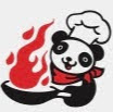 Panda wok logo