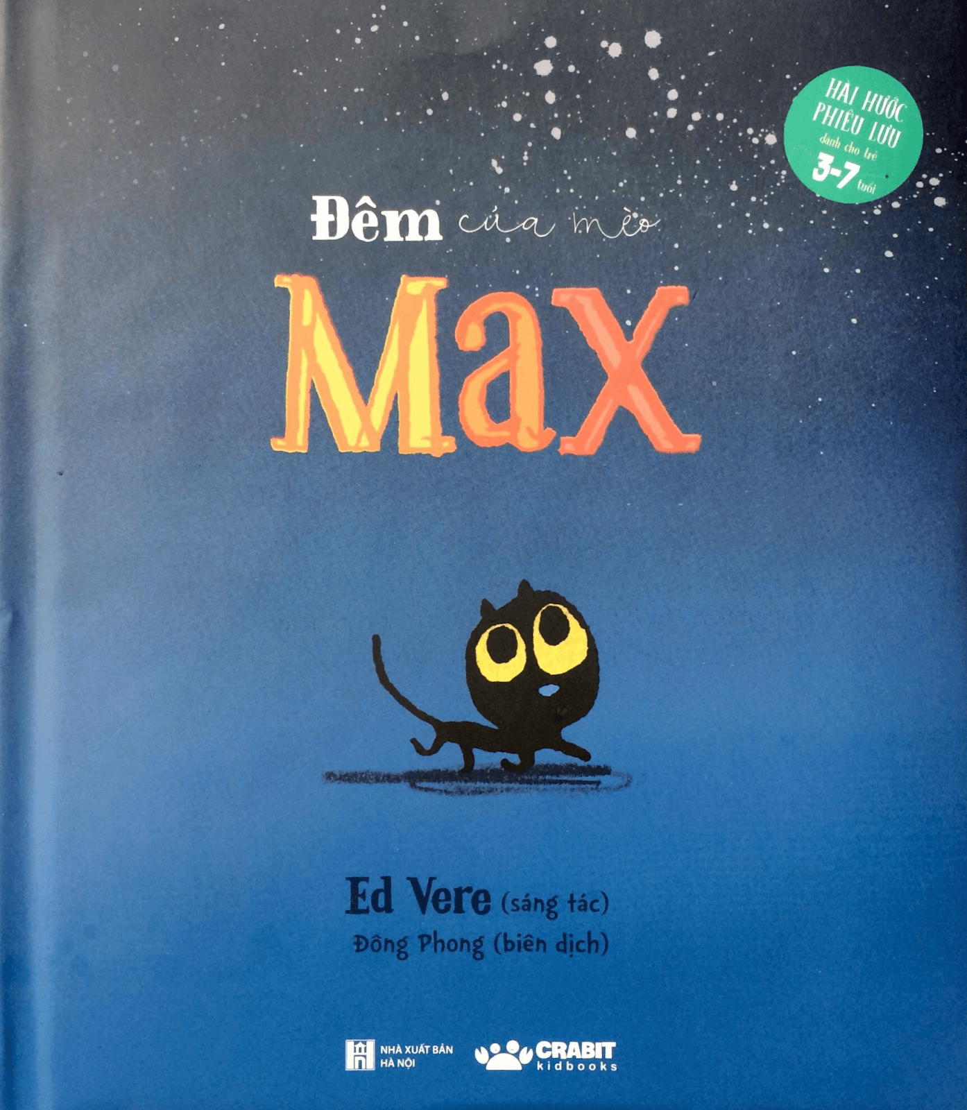 Sách “đêm của mèo Max”