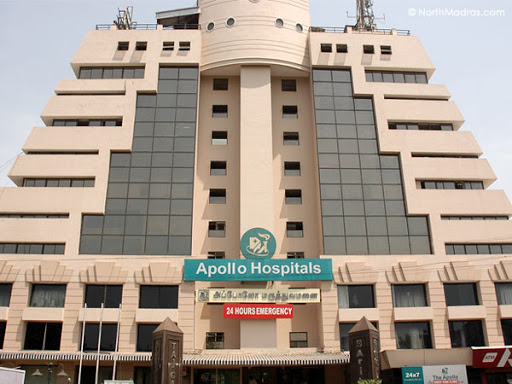 Apollo Hospitals, No. 134, Mint Street, Opposite Ramar Temple, Sowcarpet, Chennai, Tamil Nadu 600079, India, Hospital, state TN