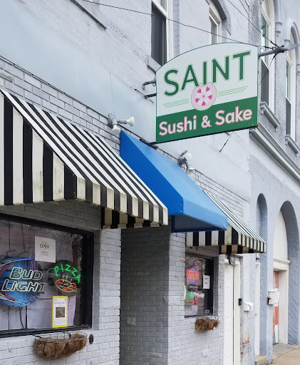 Saint Sushi and sake logo