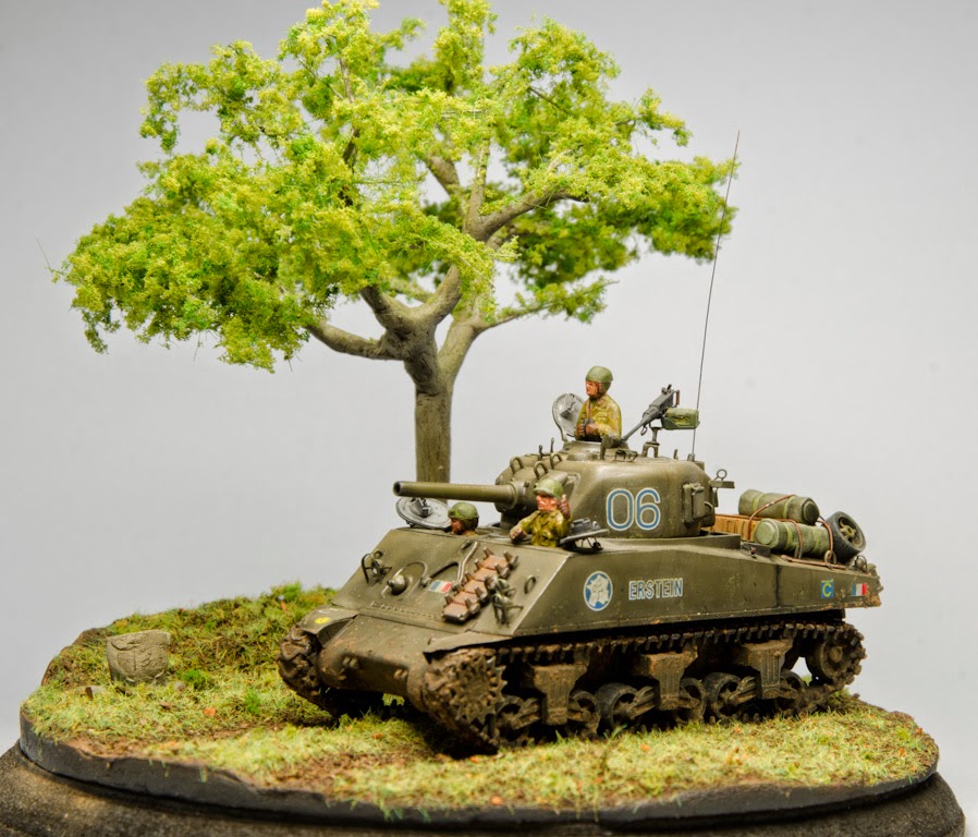 M4 Sherman Eduard 1/72e FINI M4-21