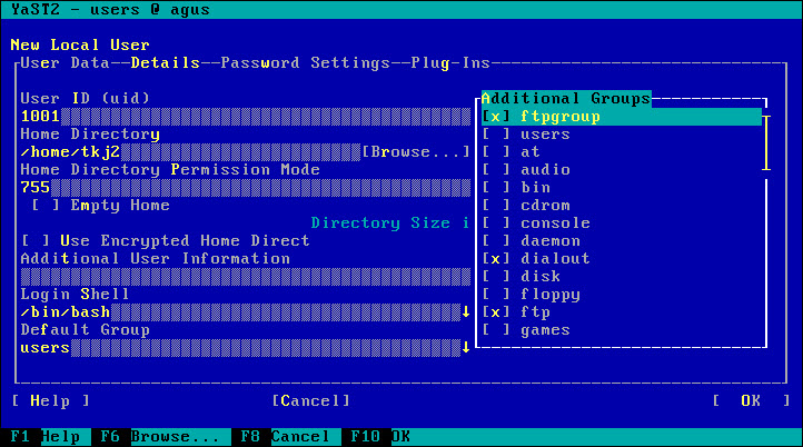 Tails password. Yast в командной консоли. Цвета в ncurses. Yast Linux. Ncurses.h на Windows.