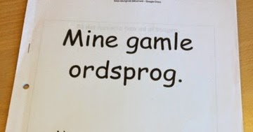 gamle ordsprog gamle ordsprog