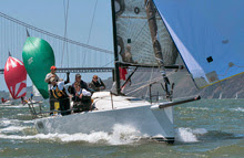 J/111 sailing San Francisco Bay