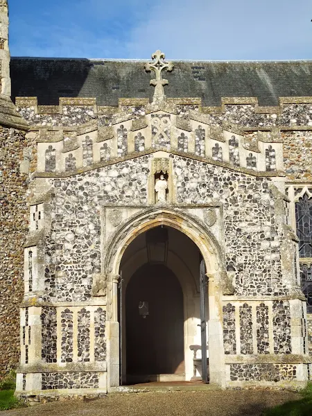 Front porch, Kelsale church