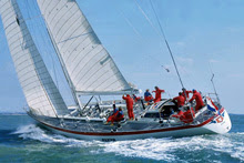 Flyer II sailing Whitbread Race