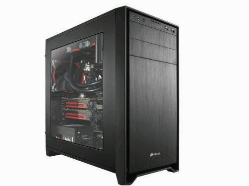  Corsair Obsidian Series 350D Performance Micro ATX Computer Case with Windowed Side Panel CC-9011029-WW - Black