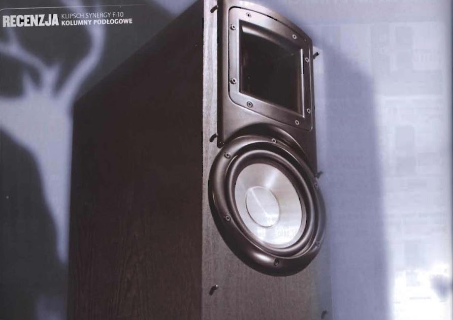 Technologie i Sprzęt AudioVideo Test Klipsch Synergy F10 w HiFi Choice