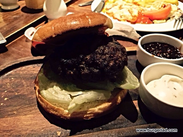 Chef and Brewer Wagyu Burger