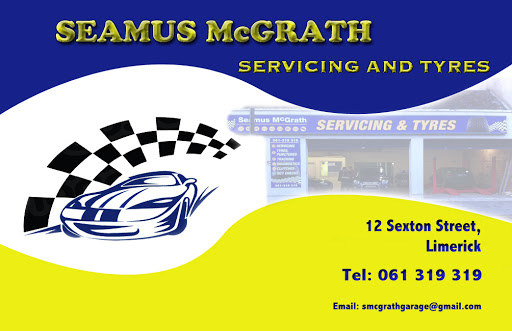 Seamus McGrath Servicing and Tyres logo