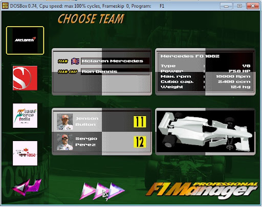 F1 Manager Professional - MOD 2013