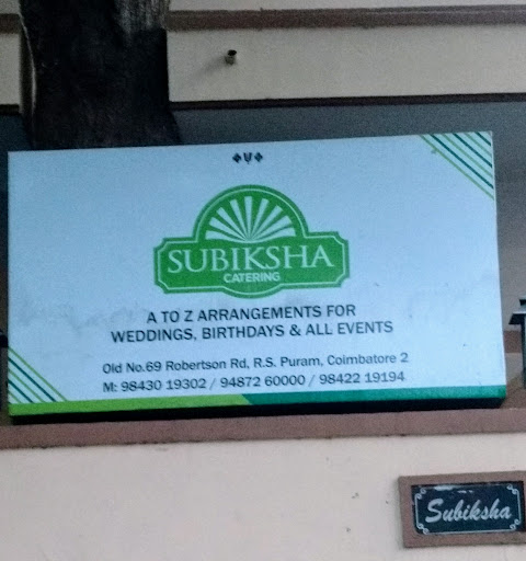 Subiksha, 69, Robertson Rd, Subramaniapuram, R.S. Puram, Coimbatore, Tamil Nadu 641002, India, Restaurant_Supply_Store, state TN