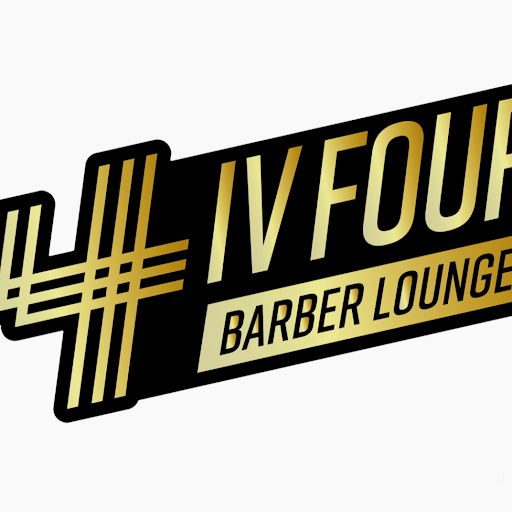 4IVFOUR BARBER LOUNGE logo