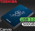 Disco Duro 2.5 USB 3.0 500GB Toshiba
