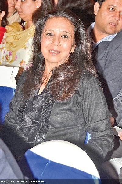 Sudha Prakash during the staging of the play 'Murder', held in Lucknow. 