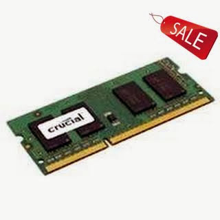 Crucial 8 GB DDR3 1600 MT/s (PC3-12800) CL11 SODIMM 204-pin 1.35V/1.5V for Mac (CT8G3S160BM)