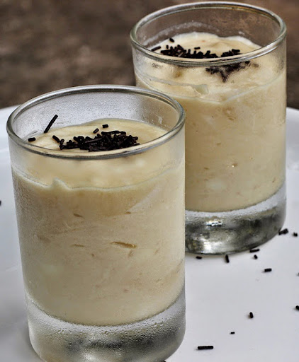 Butterscotch Mousse Recipe | Easy Eggless Desserts | Eggless butterscotch mousse written by Kavitha Ramaswamy from Foodomania.com