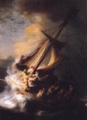 Tempesta sul mare di Galilea - Rembrandt