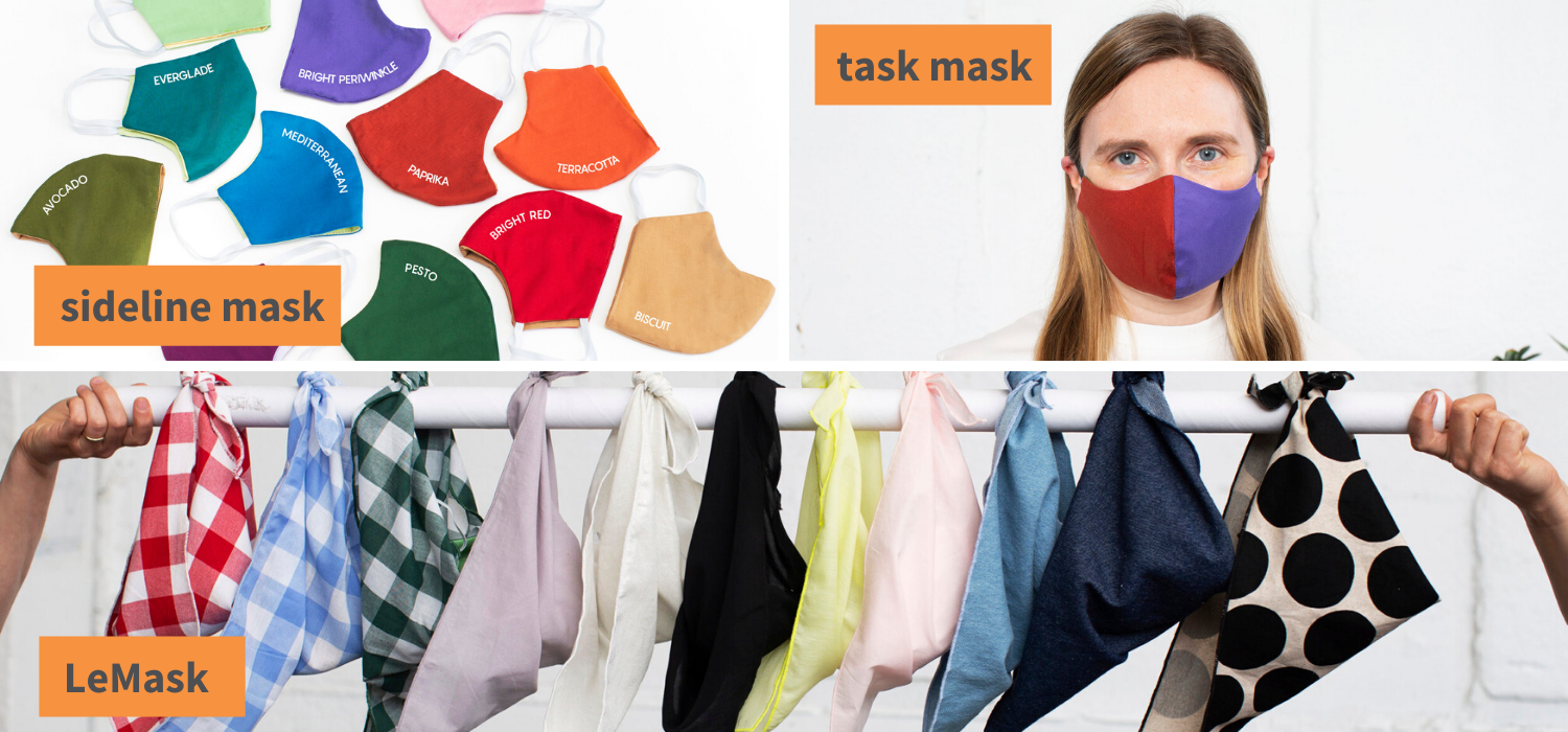 Roundup of 3 PGF masks available to the public, the Side Line Mask, Task Mask and LeMask